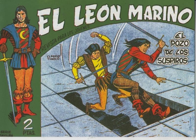 El Leon Marino facsimil numero 02: El pozo de los suspiros