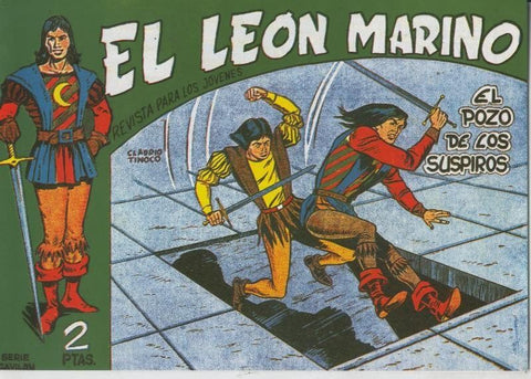 El Leon Marino facsimil numero 02: El pozo de los suspiros