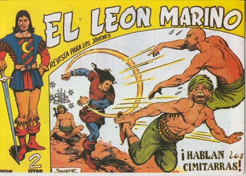 El Leon Marino facsimil numero 20: Hablan las cimitarras