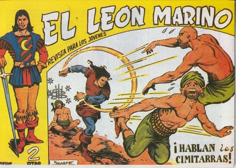 El Leon Marino facsimil numero 20: Hablan las cimitarras