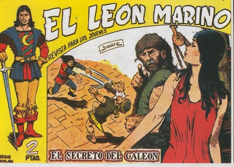 El Leon Marino facsimil numero 21: El secreto del galeon