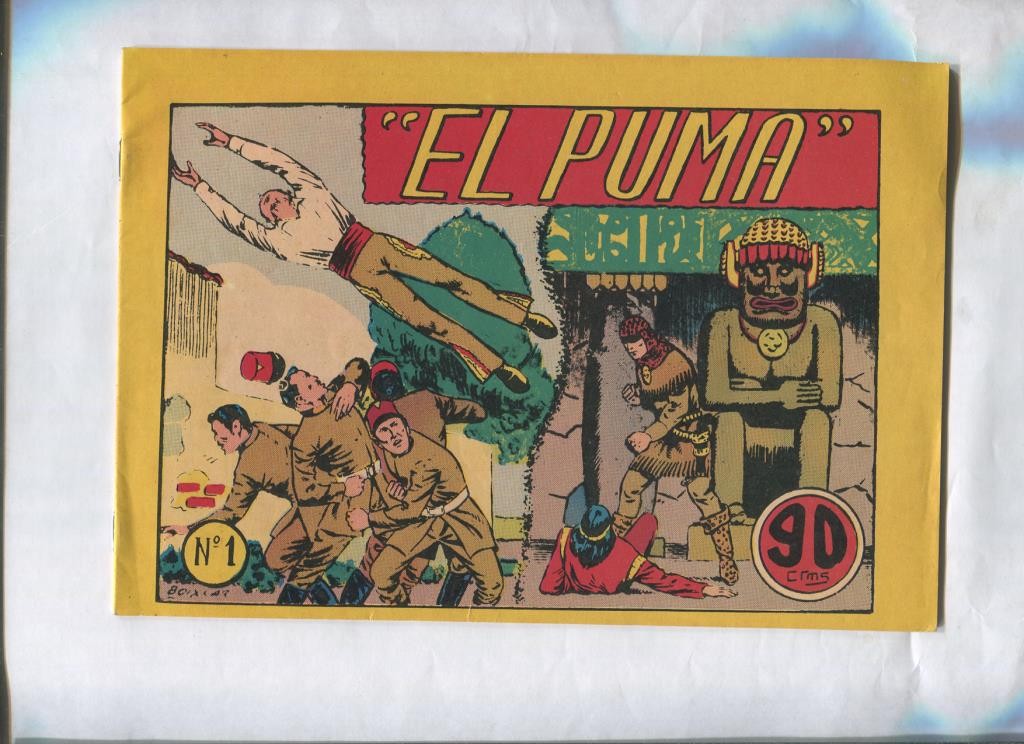 Facsimil del CAH numero 1 de El Puma de Boixcar