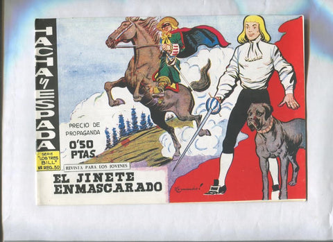 Facsimil: Hacha y Espada numero 01: El Jinete Enmascarado