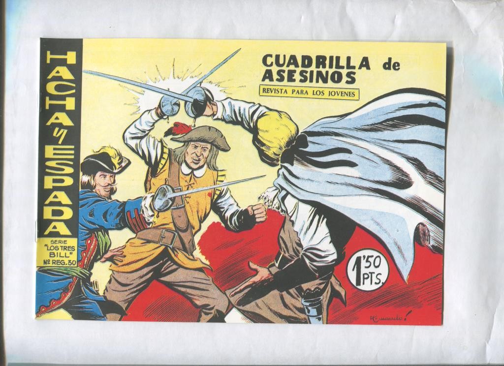 Facsimil: Hacha y Espada numero 03: Cuadrilla de asesino