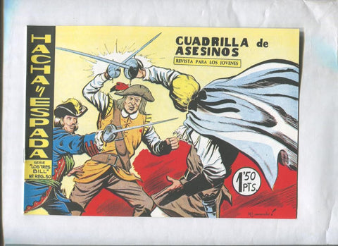 Facsimil: Hacha y Espada numero 03: Cuadrilla de asesino