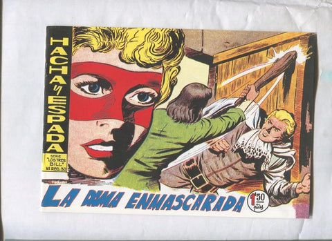 Facsimil: Hacha y Espada numero 12: La dama enmascarada
