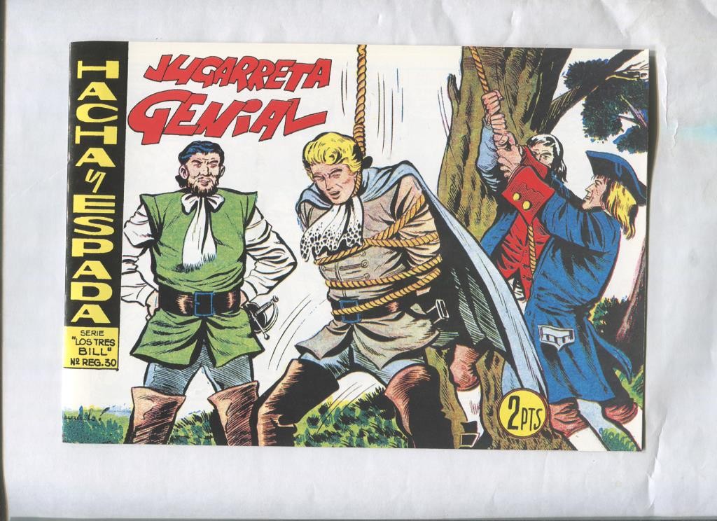 Facsimil: Hacha y Espada numero 15: Jugarreta genial