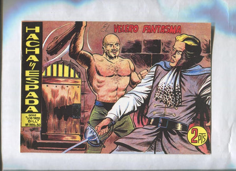 Facsimil: Hacha y Espada numero 18: El velero fantasma