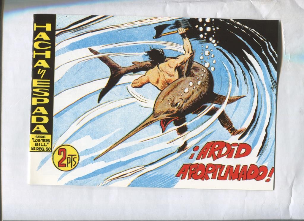 Facsimil: Hacha y Espada numero 26: Ardid afortunado