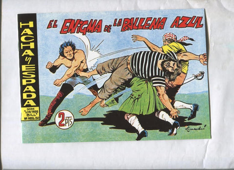 Facsimil: Hacha y Espada numero 29: El enigma de la ballena azul