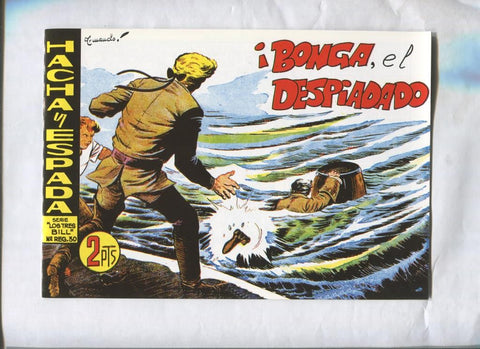 Facsimil: Hacha y Espada numero 33: Bonga el despiadado