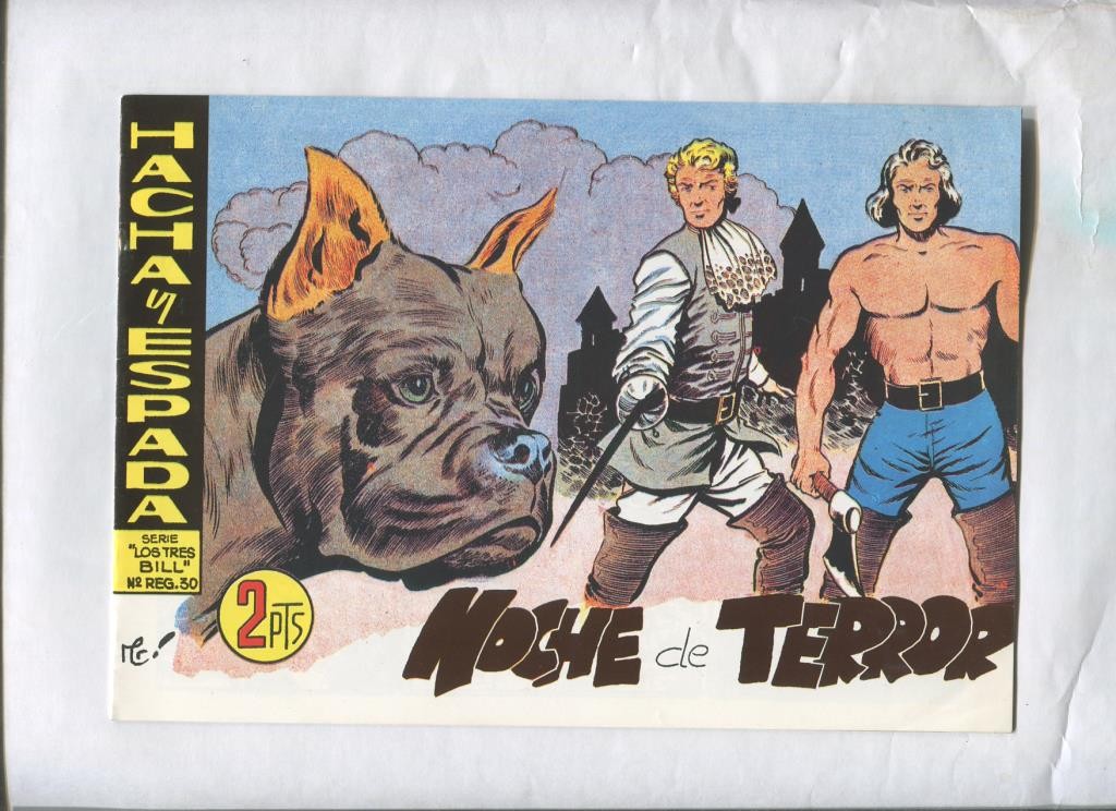 Facsimil: Hacha y Espada numero 37: Noche de terror