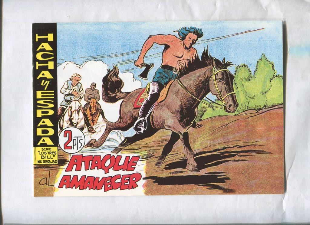 Facsimil: Hacha y Espada numero 43: Ataque al amanecer