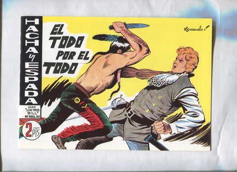Facsimil: Hacha y Espada numero 45: El todo por el todo