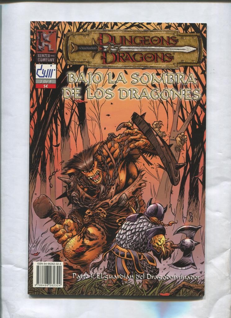 Dungeon Dragons: Bajo la sombra de los dragones numero 3