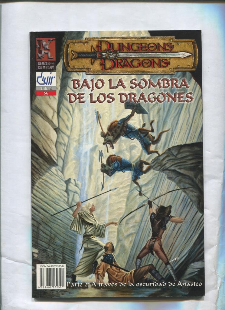 Dungeon Dragons: Bajo la sombra de los dragones numero 2