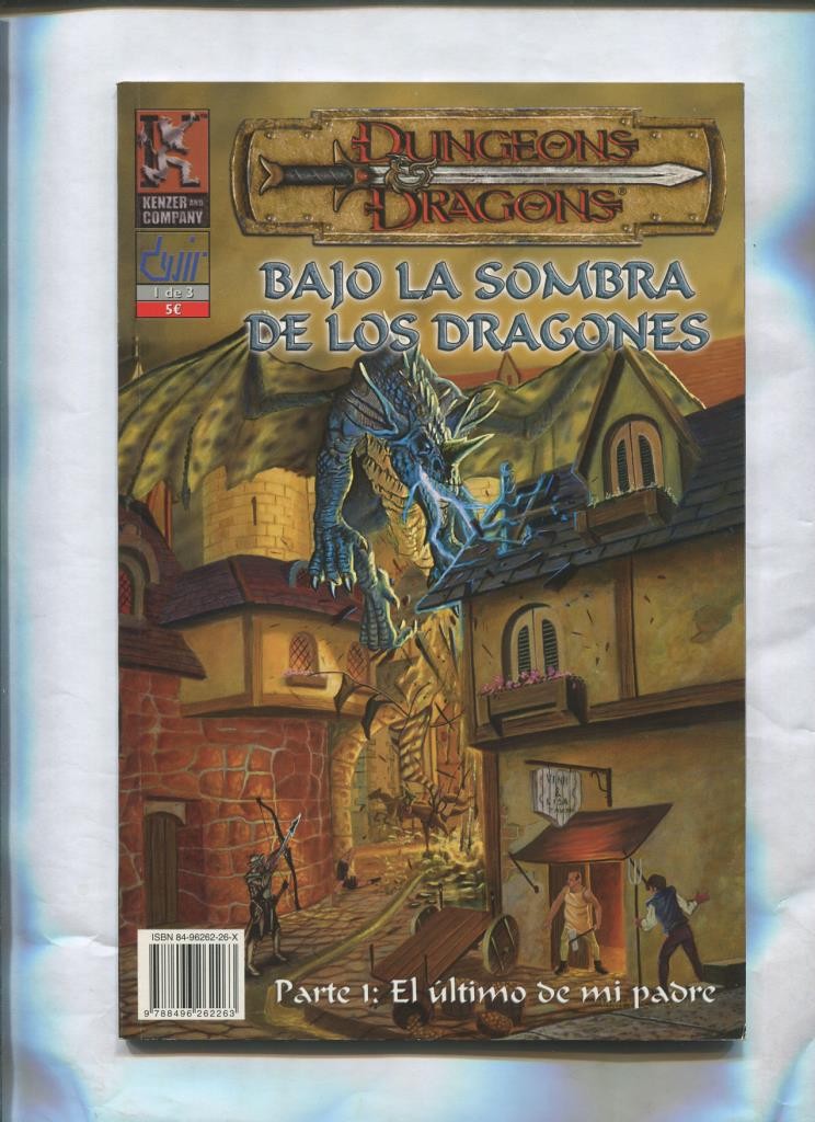 Dungeon Dragons: Bajo la sombra de los dragones numero 1