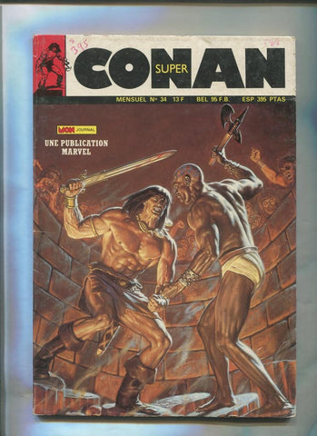 Super Conan mensuel numero 34: Le colosse d,Argos