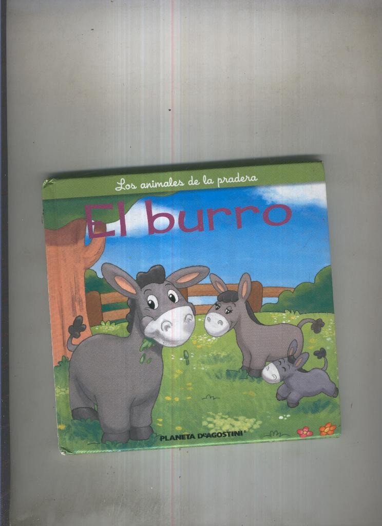 Los animales de la pradera: El burro