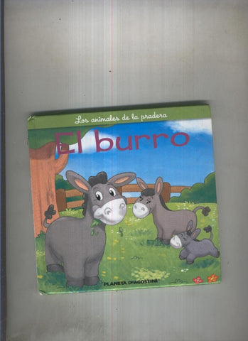 Los animales de la pradera: El burro