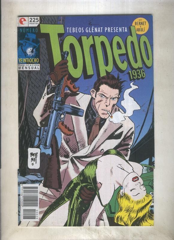 Torpedo comic book numero 28: La ley del talon