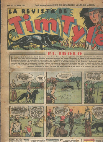 Tim Tyler de Hispano Americana numero 046 (procede de tomo desencuadernado)