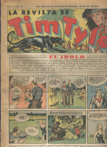 Tim Tyler de Hispano Americana numero 048 (procede de tomo desencuadernado)