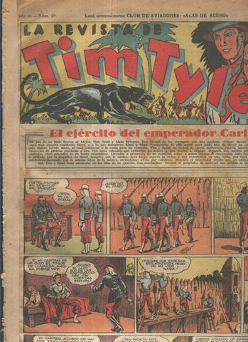 Tim Tyler de Hispano Americana numero 059 (procede de tomo desencuadernado)