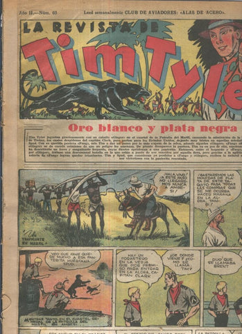 Tim Tyler de Hispano Americana numero 065 (procede de tomo desencuadernado)