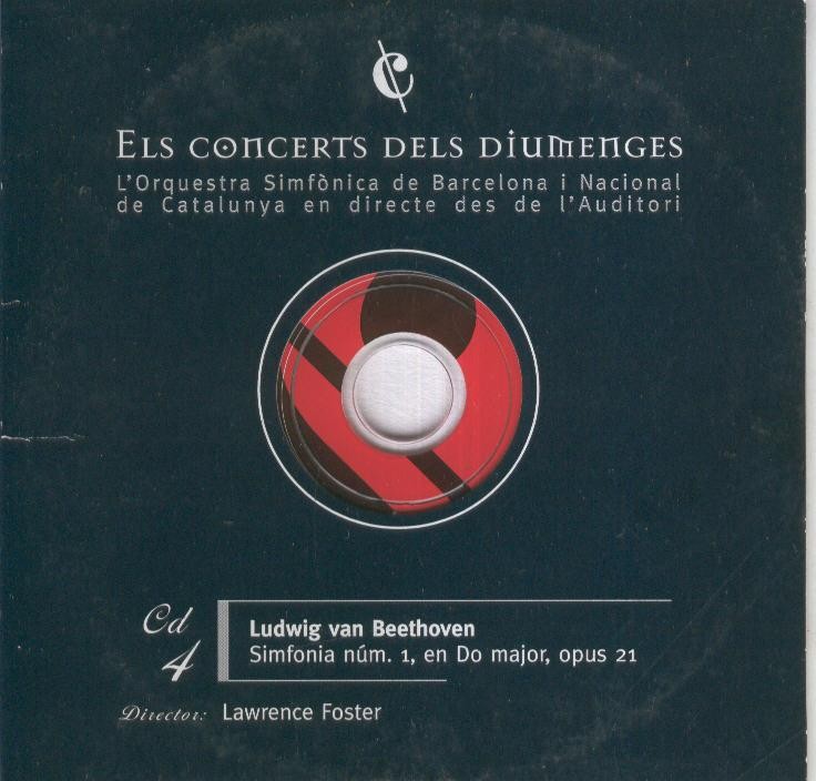 CD-Musica: ELS CONCERTS DELS DIUMENGES CD.04, BEETHOVEN - (El Periodico)