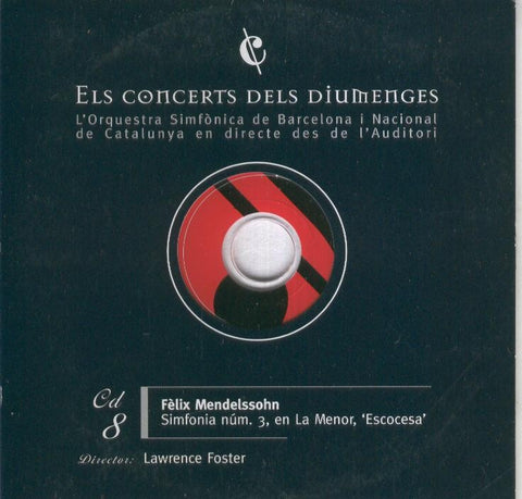 CD-Musica: ELS CONCERTS DELS DIUMENGES CD.08, MENDELSSOHN - (El Periodico)
