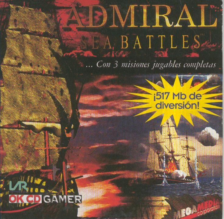 CD- Juegos Clasicos PC: ADMIRAL SEA BATTLES (OK CD GAMER)