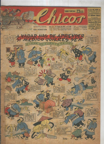 Chicos de Consuelo Gil numero 420 (procede de tomo desencuadernado)