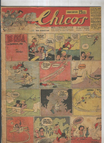 Chicos de Consuelo Gil numero 422 (procede de tomo desencuadernado)