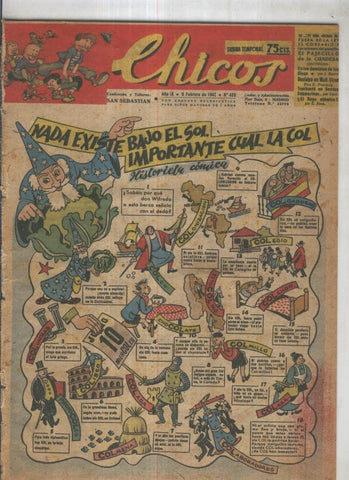 Chicos de Consuelo Gil numero 423 (procede de tomo desencuadernado)