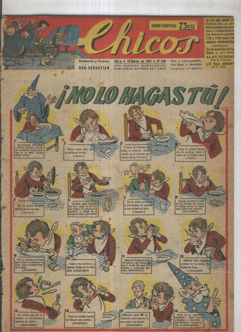 Chicos de Consuelo Gil numero 428 (procede de tomo desencuadernado)