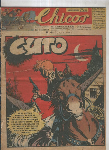 Chicos de Consuelo Gil numero 432 (procede de tomo desencuadernado)