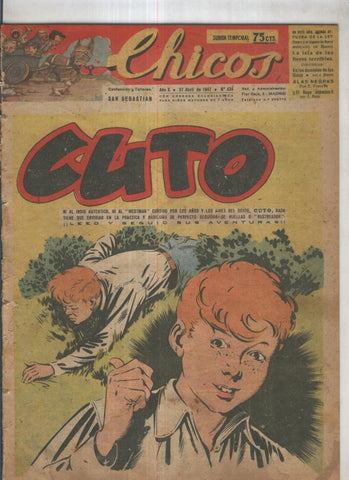 Chicos de Consuelo Gil numero 434 (procede de tomo desencuadernado)