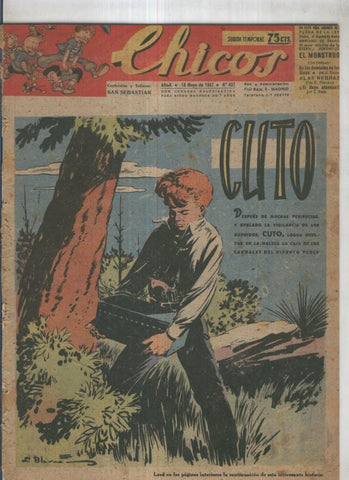 Chicos de Consuelo Gil numero 437 (procede de tomo desencuadernado)