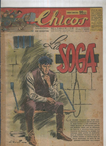 Chicos de Consuelo Gil numero 442 (procede de tomo desencuadernado)