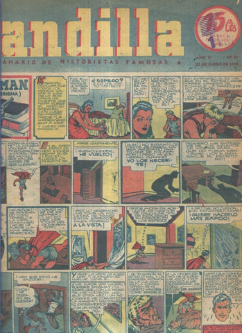 Pandilla semanario de historietas famosas numero 081 (procede de tomo desencuadernado)