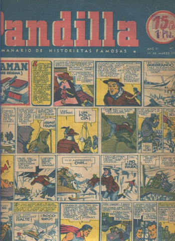 Pandilla semanario de historietas famosas numero 090 (procede de tomo desencuadernado)