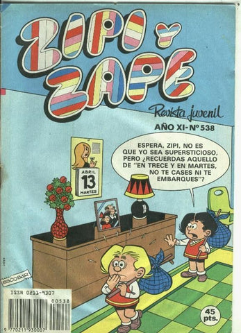 Zipi y Zape semanal numero 538