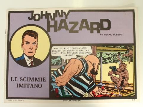 Johnny Hazard: Le scimmie imitano
