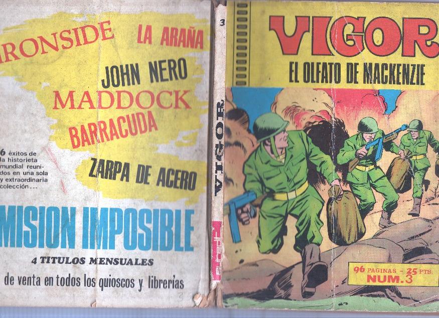 Vigor numero 3: El olfato de Mackenzie