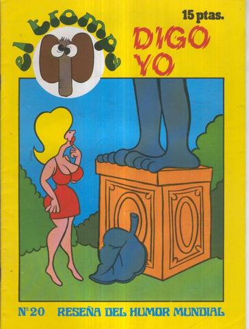 El Trompa revista chistes picantes numero 20: digo yo (grapa sacada por oxido)