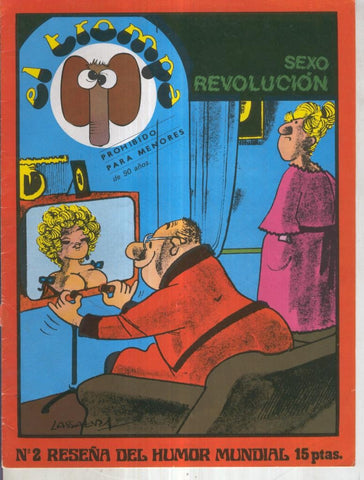 El Trompa revista chistes picantes numero 02: Sexo revolucion (solo la cubierta)