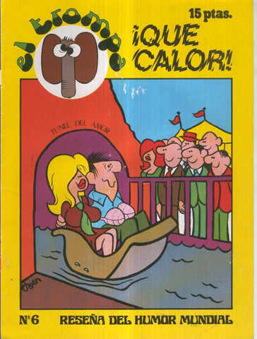 El Trompa revista chistes picantes numero 06: que calor (solo la cubierta)