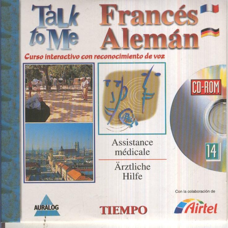 CD- Multimedia: Talk to me, Curso Idiomas, No.14: FRANCES-ALEMAN