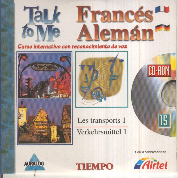 CD- Multimedia: Talk to me, Curso Idiomas, No.15: FRANCES-ALEMAN